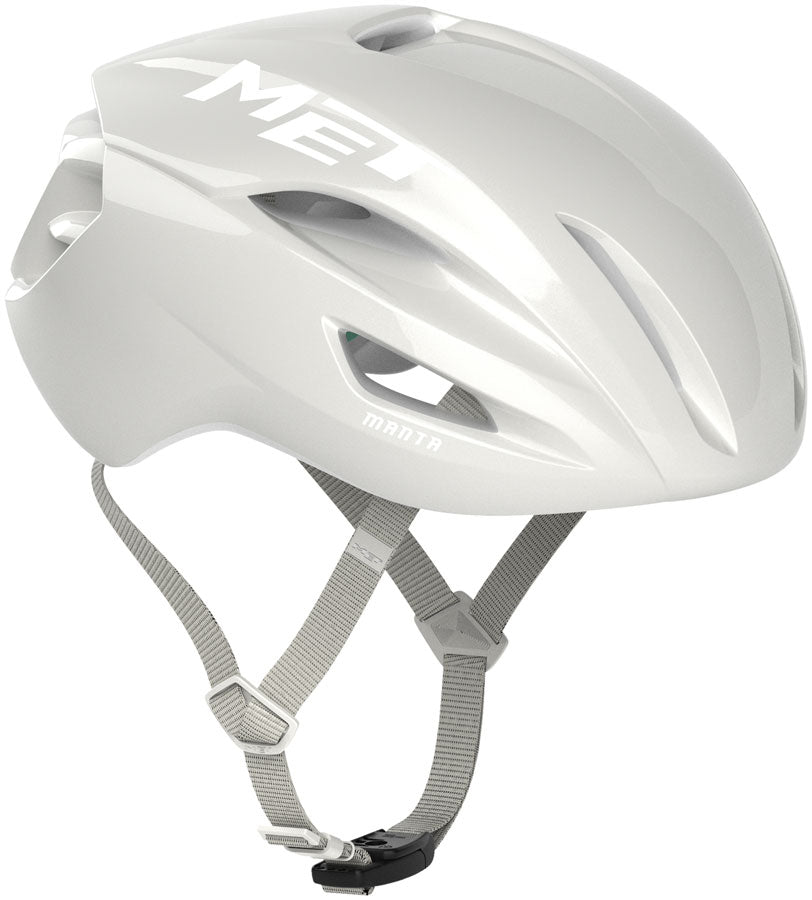 MET Manta Limited Edition Helmet - Absolute White Medium