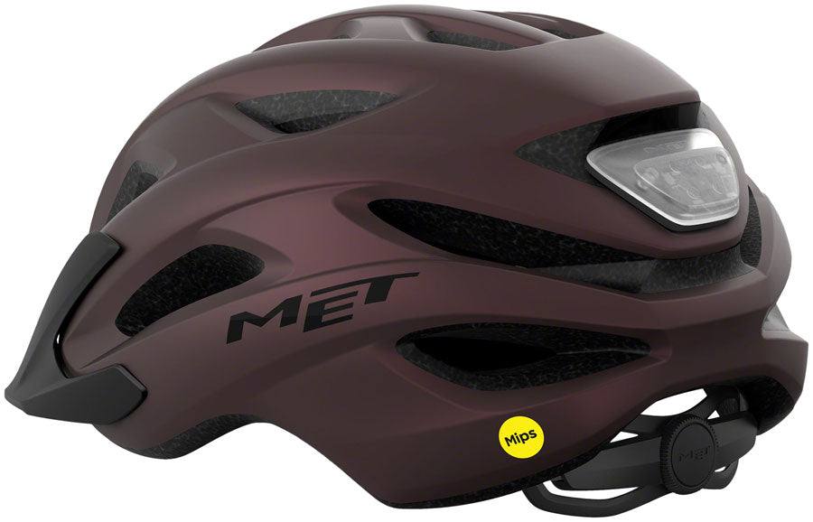 MET Crossover MIPS Helmet - Burgundy One Size