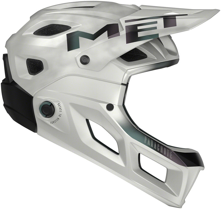 MET Parachute MCR Mips Helmet - White Iridescent Matte Small