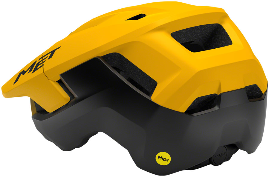 MET Terrae Mips Helmet - Burned Yellow Matte Large