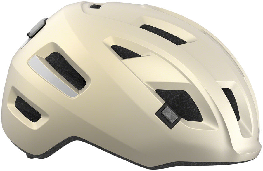MET E-Mob Mips Helmet - Vanilla Ice Matte Large
