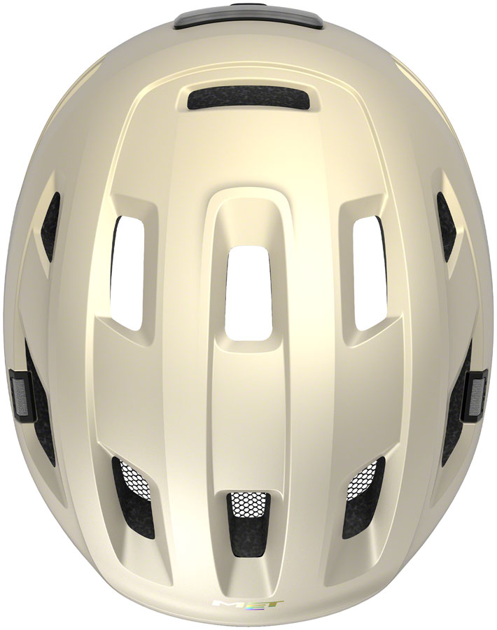 MET E-Mob Mips Helmet - Vanilla Ice Matte Small