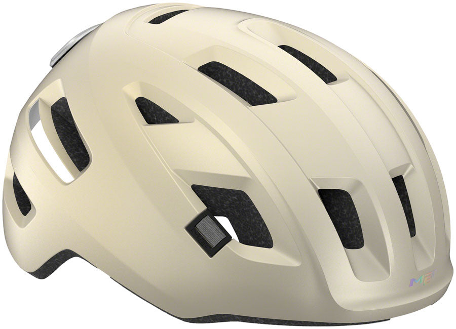 MET E-Mob Mips Helmet - Vanilla Ice Matte Medium
