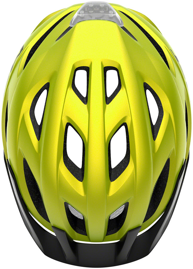 MET Crossover Mips Helmet - Lime Yellow Metallic Matte X-Large