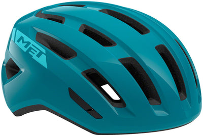 MET Miles Mips Helmet - Teal Glossy Medium