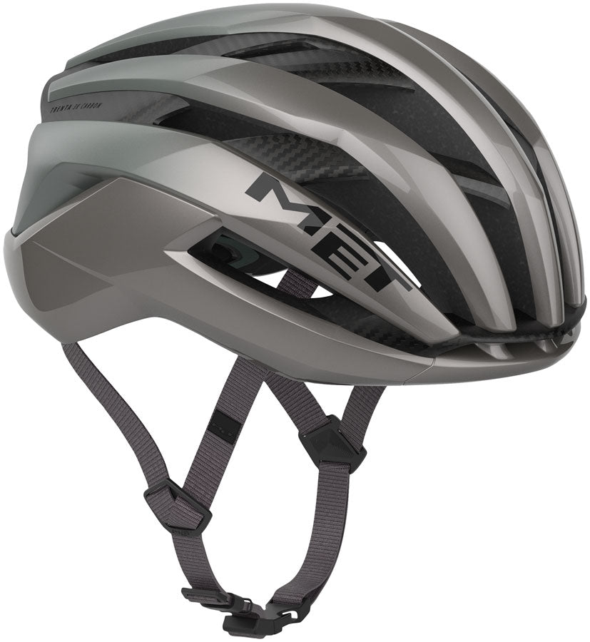 MET Trenta 3K Carbon Helmet - Opal Gray Small