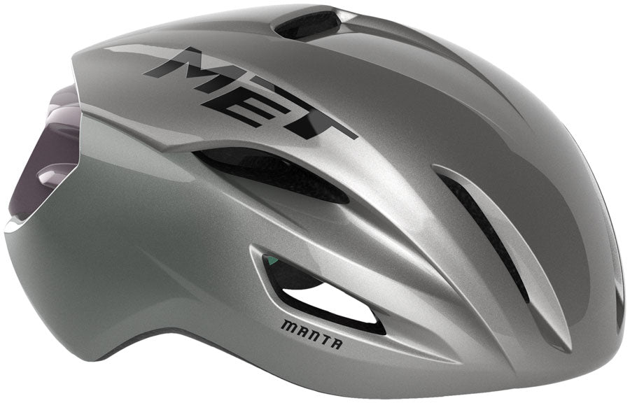 MET Manta Helmet - Opal Gray Glossy Small
