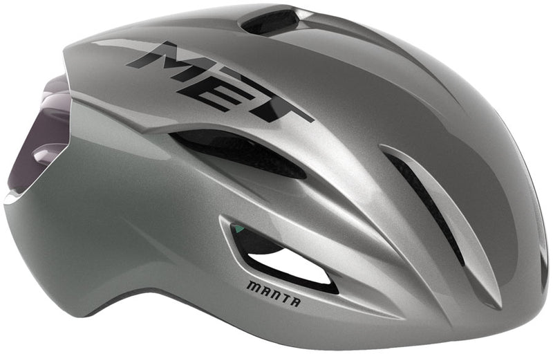 MET Manta Helmet - Opal Gray Glossy Small