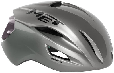 MET Manta Helmet - Opal Gray Glossy Medium