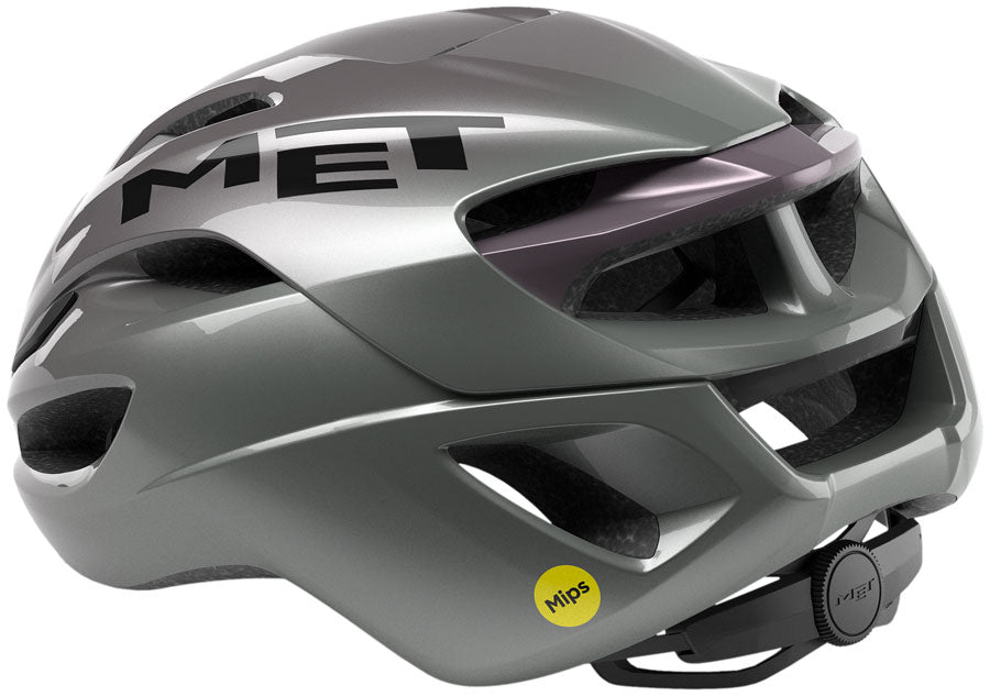 MET Rivale Helmet - Opal Gray Glossy Medium