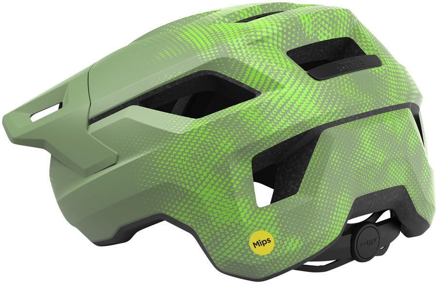 MET Shelter Youth Helmet - Green Lime Universal