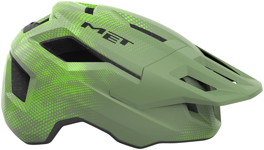 MET Shelter Youth Helmet - Green Lime Universal