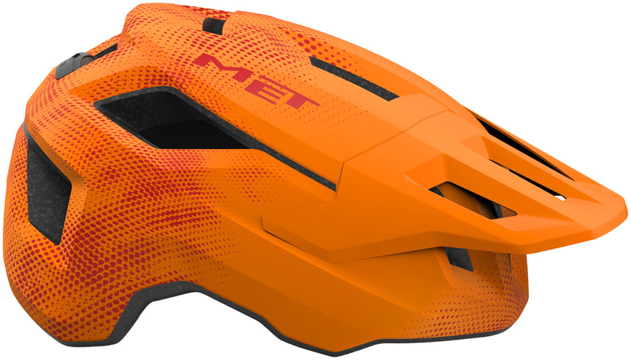 MET Shelter Youth Helmet - Orange/Red Universal