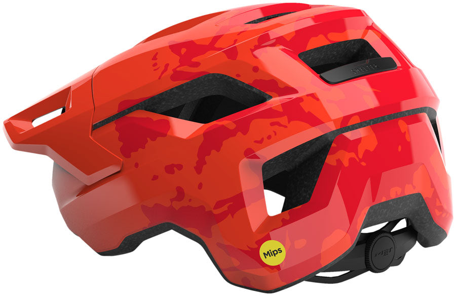 MET Shelter Youth Helmet - Red Glossy Universal