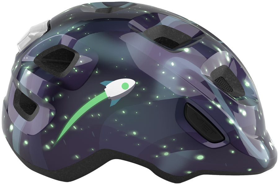 MET Hooray Helmet - Space Glow in Dark X-Small