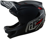 Troy Lee Designs D4 Polyacrylite Helmet – Shadow Black X-Small