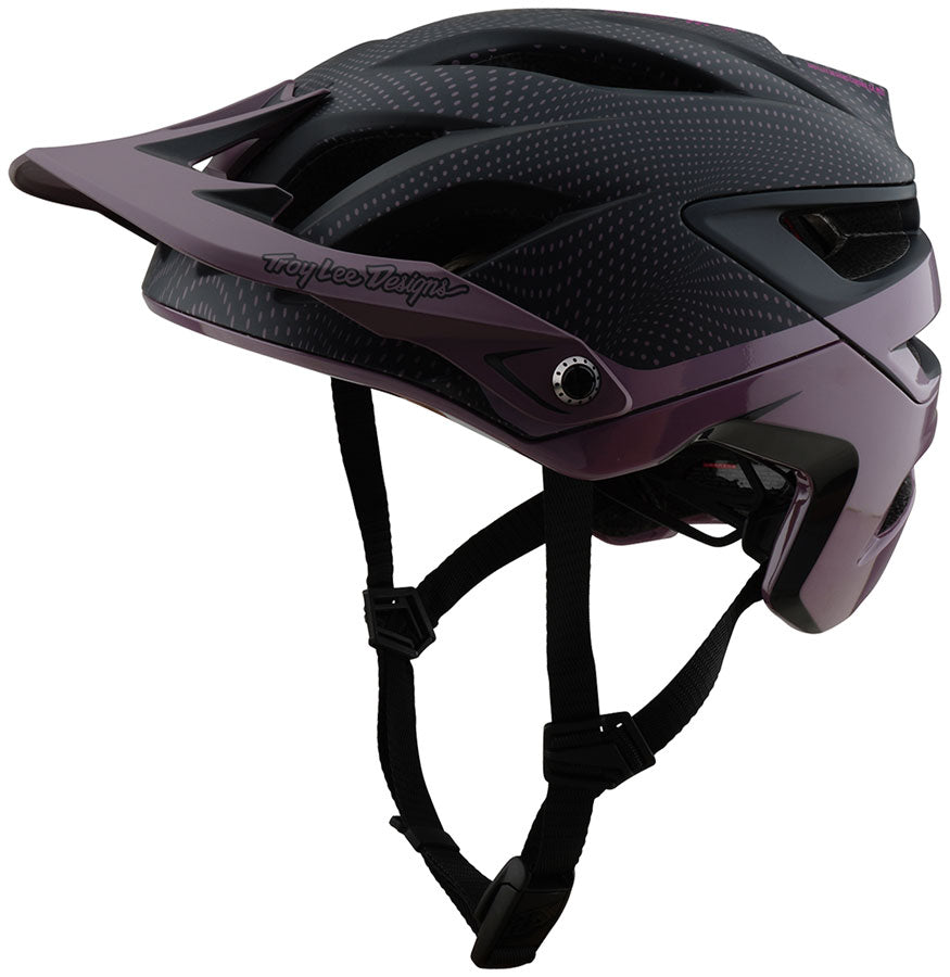 Troy Lee Designs A3 Helmet – Halo Purple X-Large/2X-Large