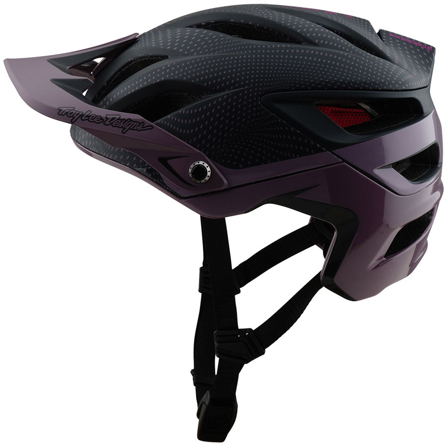 Troy Lee Designs A3 Helmet – Halo Purple X-Large/2X-Large