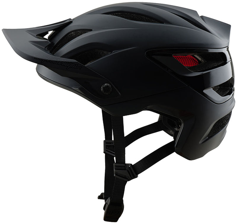 Troy Lee Designs A3 Helmet – Uno Black X-Large/2X-Large