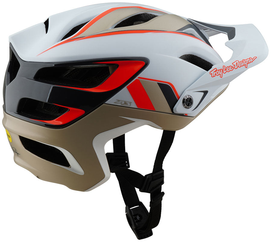 Troy Lee Designs A3 Helmet – Intake White X-Small/Small