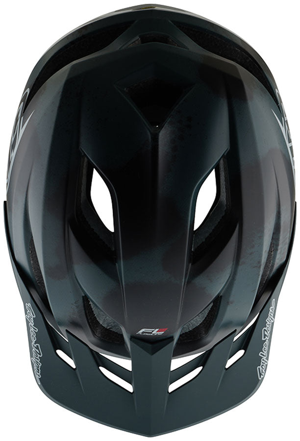 Troy Lee Designs Flowline SE Helmet – Badge Camo Gray Medium/Large