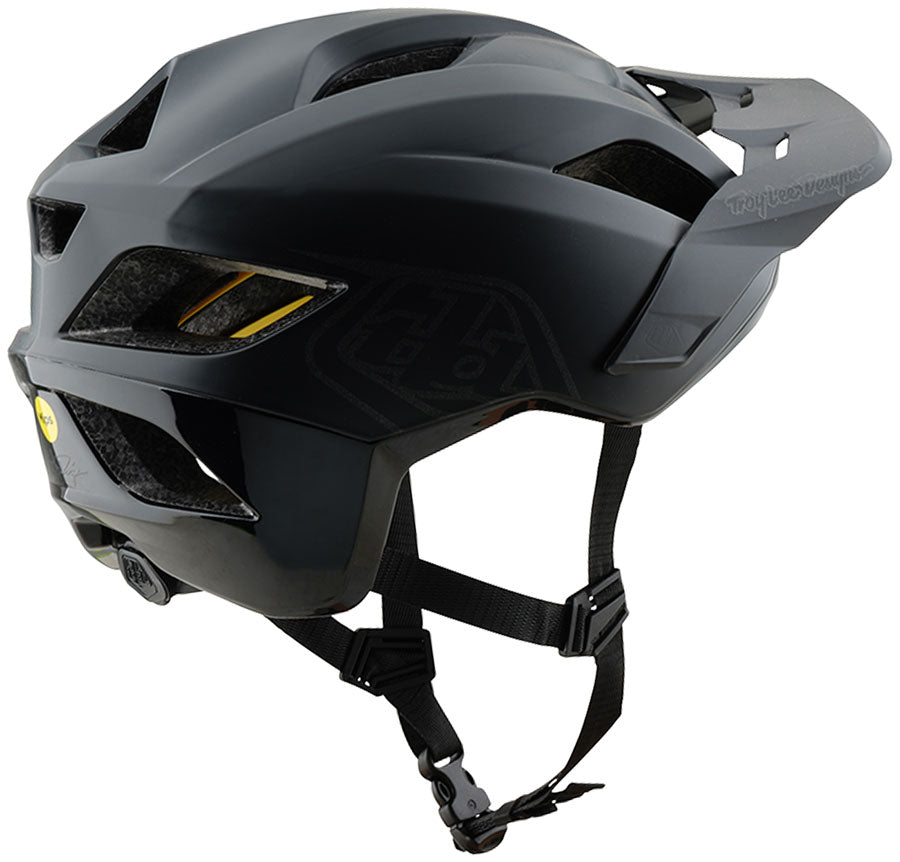 Troy Lee Designs Flowline Helmet – Point Black/Charcoal X-Small/Small