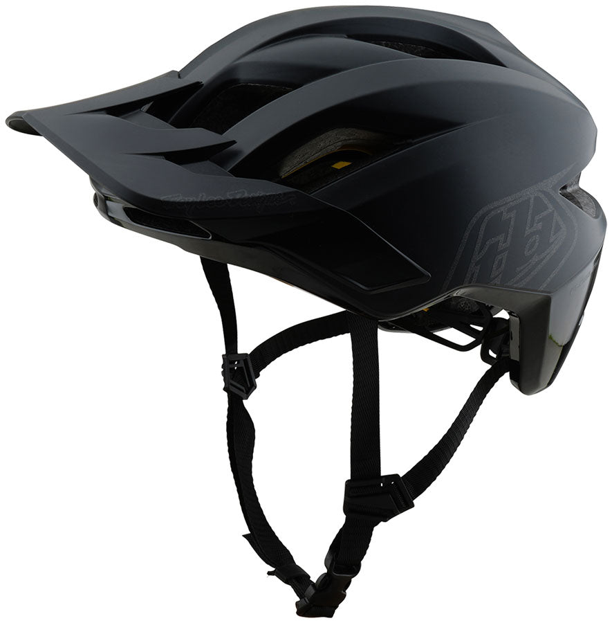 Troy Lee Designs Flowline Helmet – Point Black/Charcoal X-Small/Small