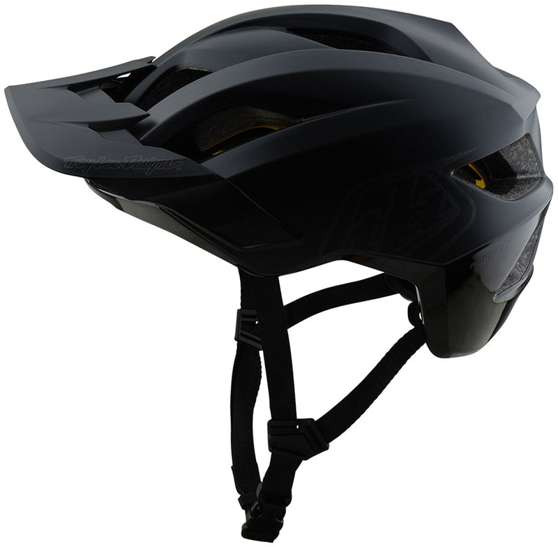Troy Lee Designs Flowline Helmet – Point Black/Charcoal X-Small/Small