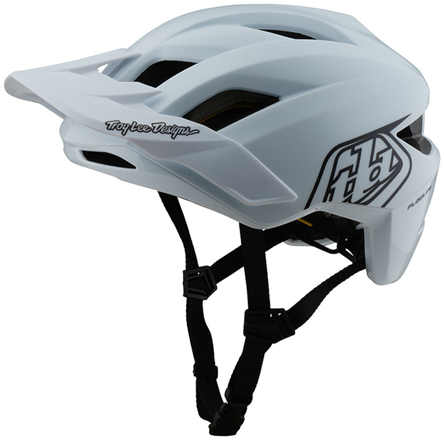 Troy Lee Designs Flowline Helmet – Point White/Black Medium/Large