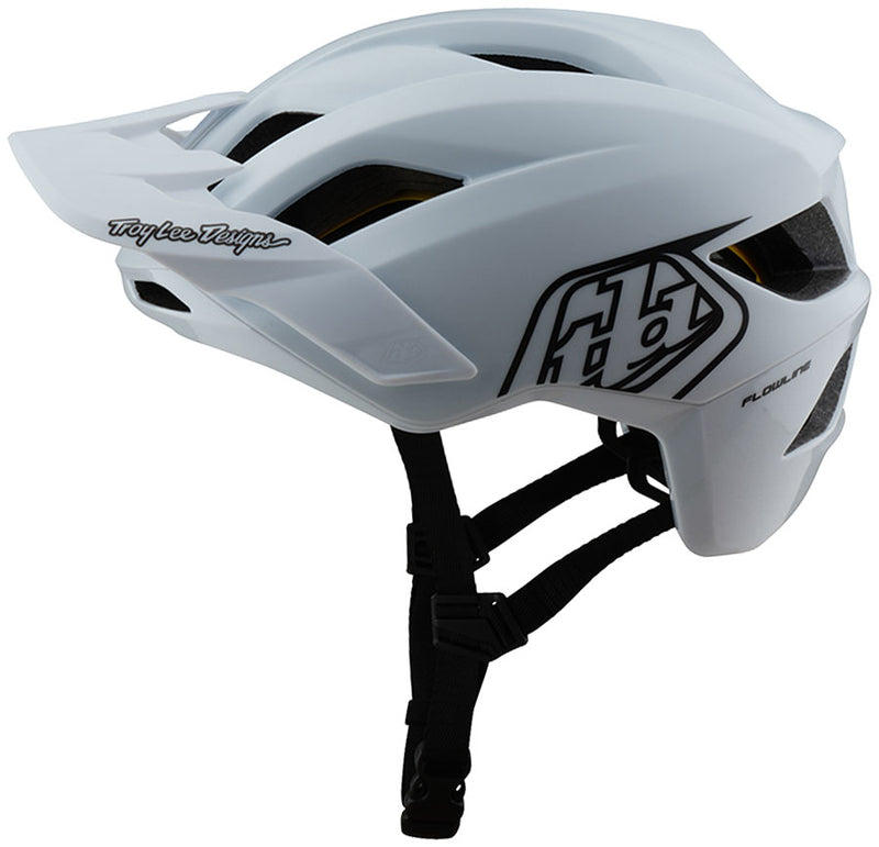 Troy Lee Designs Flowline Helmet – Point White/Black X-Small/Small