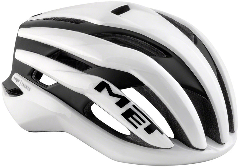 MET Trenta MIPS Helmet - White/Black Matte/Glossy Large