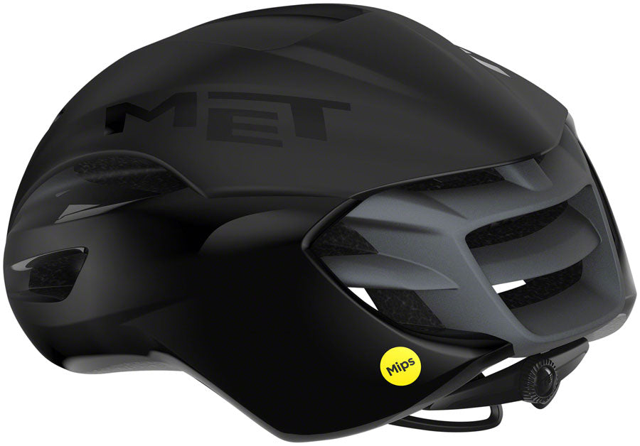 MET Manta MIPS Helmet - Black Matte/Glossy Small