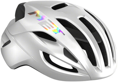 MET Rivale MIPS Helmet - White Holographic Glossy Small