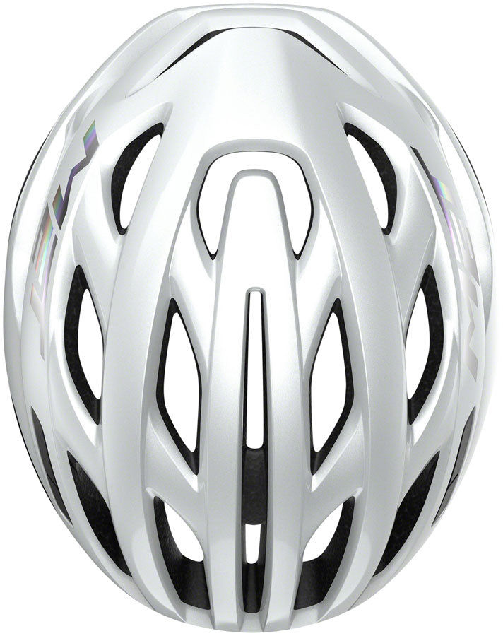 MET Estro MIPS Helmet - White Holographic Glossy Large