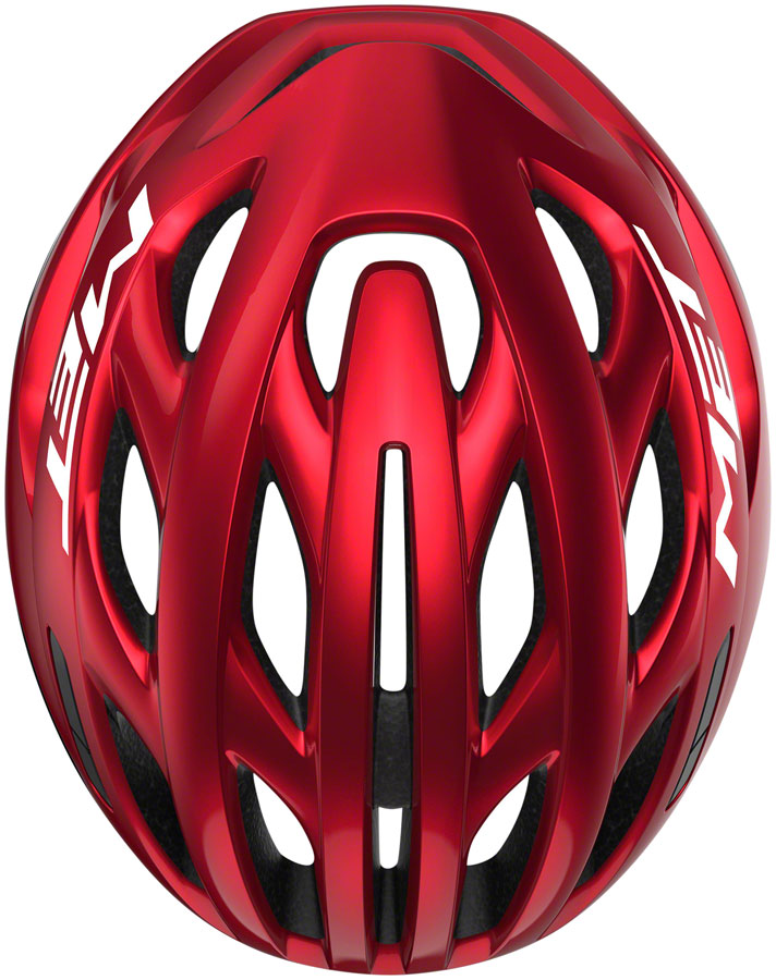 MET Estro MIPS Helmet - Red/Black Metallic Glossy Large