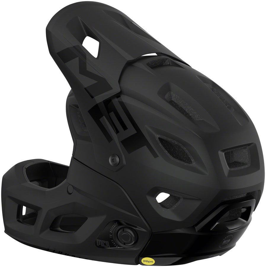 MET Parachute MCR MIPS Helmet - Black Matte/Glossy Medium