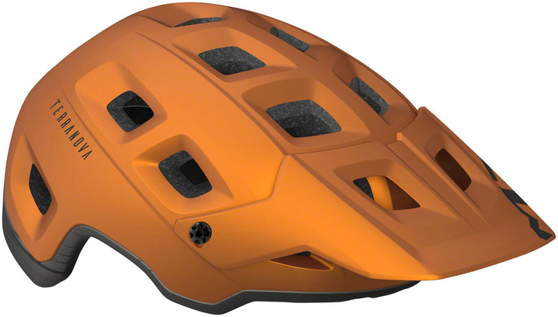 MET Terranova MIPS Helmet - Orange Titanium Metallic Matte Large