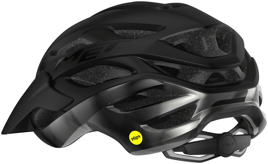 MET Veleno MIPS Helmet - Black Matte/Glossy Small