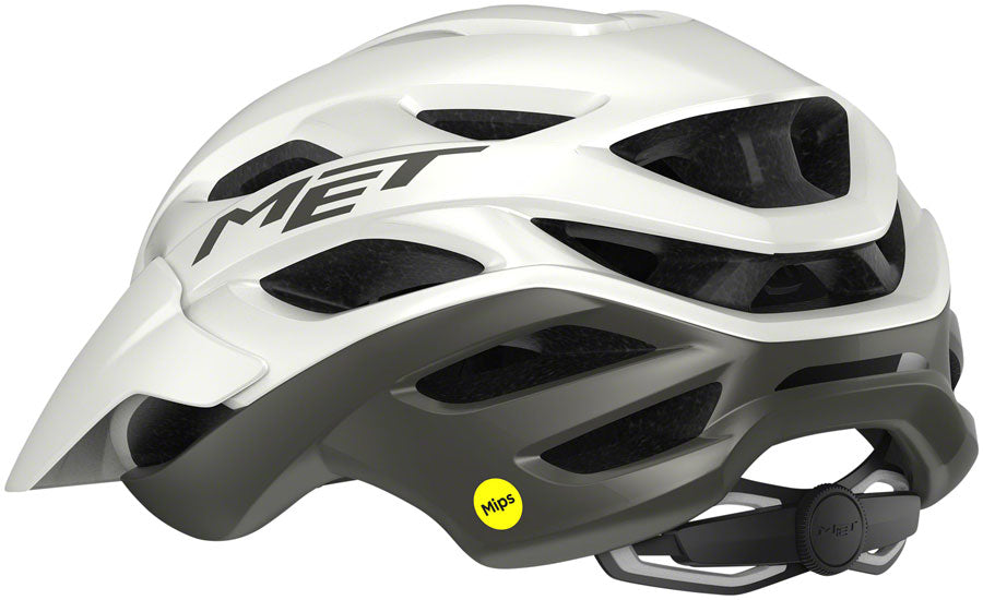 MET Veleno MIPS Helmet - White/Gray Matte Large