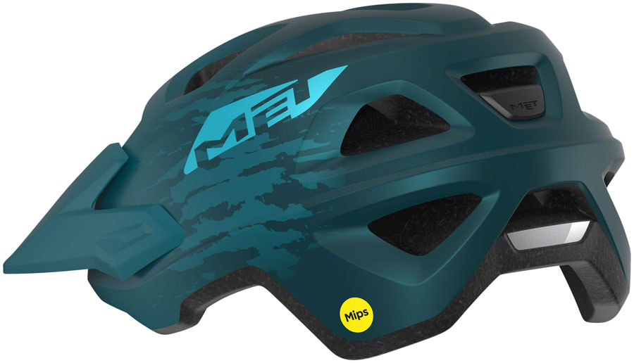 MET Echo MIPS Helmet - Petrol Blue Matte Medium/Large