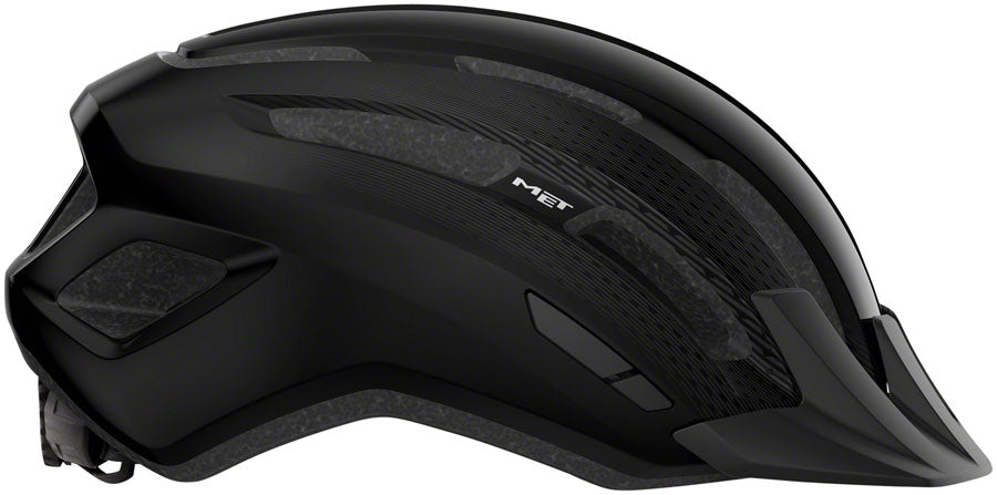 MET Downtown MIPS Helmet - Black Glossy Small/Medium