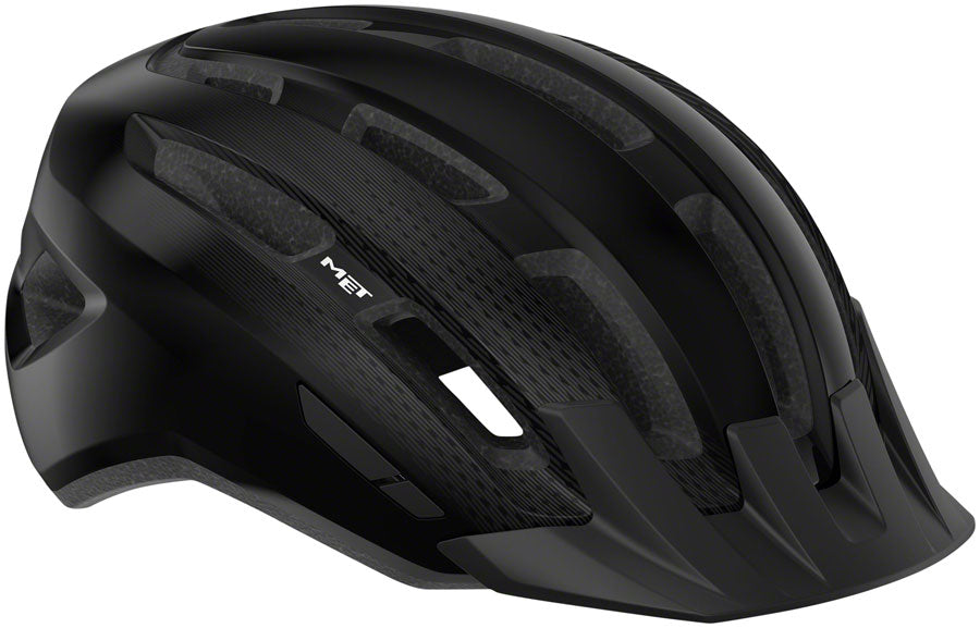 MET Downtown MIPS Helmet - Black Glossy Small/Medium