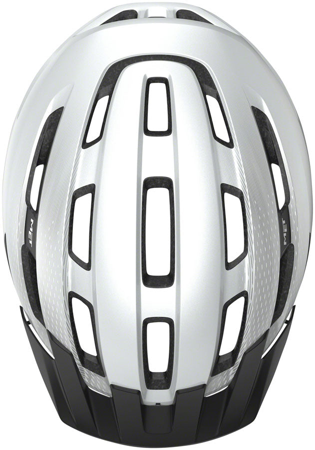 MET Downtown MIPS Helmet - White Glossy Small/Medium