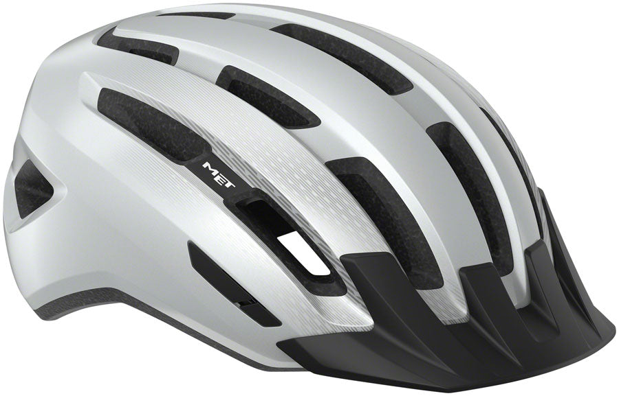 MET Downtown MIPS Helmet - White Glossy Small/Medium
