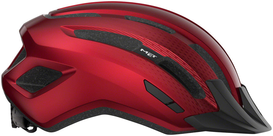 MET Downtown MIPS Helmet - Red Glossy Medium/Large