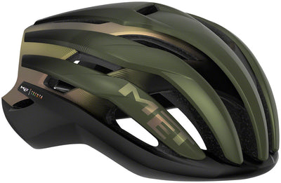 MET Trenta MIPS Helmet - Olive Iridescent Matte Large