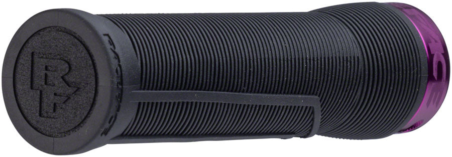 RaceFace Chester Grips - Lock-On Black/Purple 34mm