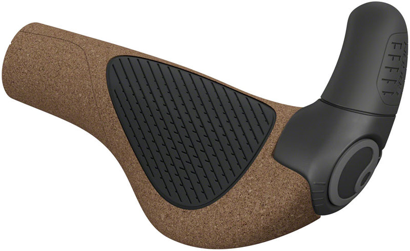 Ergon GP2 Evo BioKork Grips - Lock-On Large Black/Tan