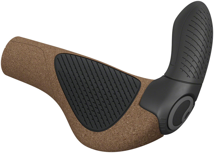 Ergon GP3 Evo BioKork Grips - Lock-On Large Black/Tan