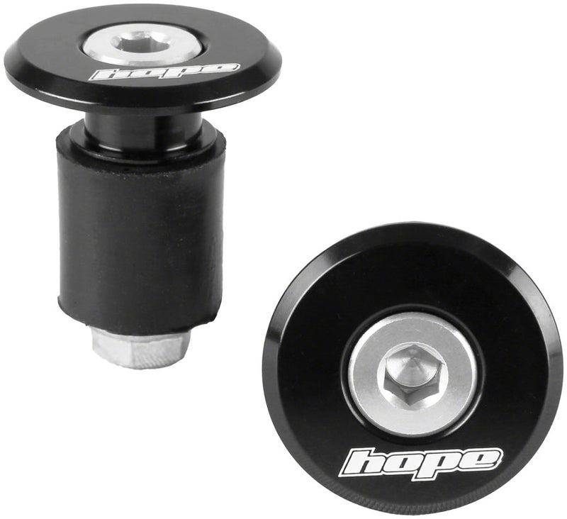 Hope Grip Doctor Bar End Plugs Black